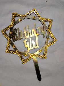 fancy cake toppers set