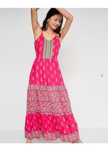 Global desi Full Length Dress - L