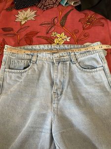 Light Wash Wide Leg Jeans