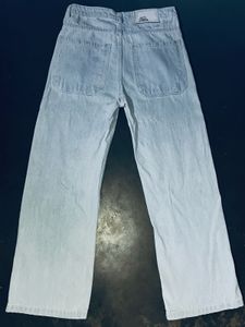 Light Wash Wide Leg Jeans