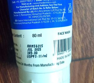 The Derma Co 2% Salicylic Acid Gel Face Wash