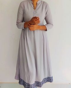 Light Sky Blue Color Top Kurta...greyish