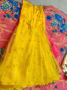 Beautiful net frock for kids
