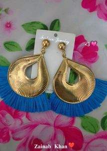 Stylish Tassel Drop Earrings