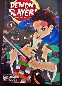 Demon Slayer Manga vol 1,2