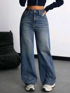 Wide Leg Denim Jeans