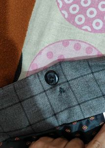 Checkered Blazer