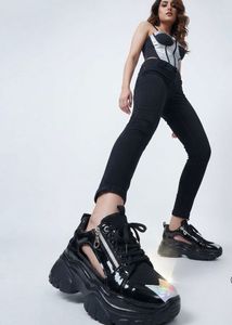 Chunky Black Sneakers
