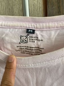 Cute "Filled With Love" Graphic Tee (Tag M)