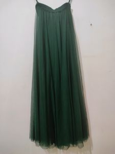 Fancy Green Skirt Palazzo 🌿
