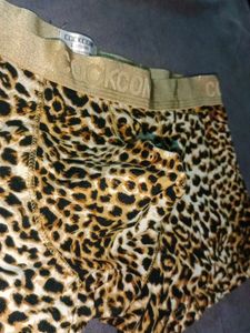 Cockcon Leopard Print U convex pouch