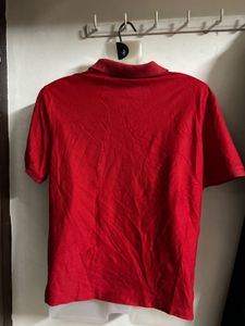 Woman Red Polo Shirt
