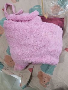 Cozy Pink Fluffy  bath robes