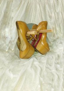 Combo Of Mustard Yellow Pencil Heels👠🌸