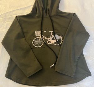 Olive Hooded Sweatshirt