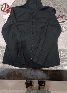 black colour girls top