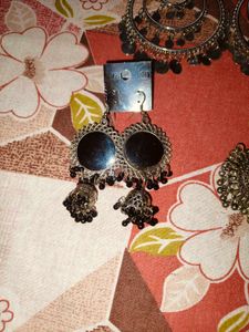 Boho Jhumka Earrings Set