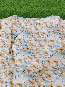 Floral Print Casual Top