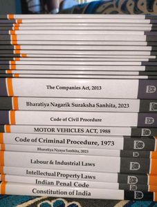 NEW SYLLABUS PROFESSIONAL'S AIBE 25 Bare Acts set