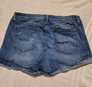 Y2k Vintage Blue Denim Shorts