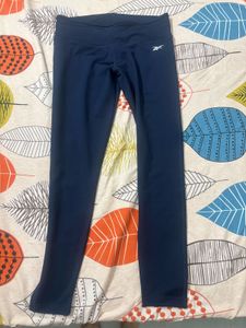Navy Blue Reebok Leggings