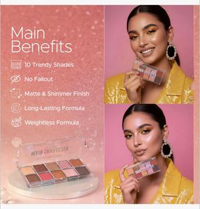 Main Character Eyeshadow Palette - Luv in Nude