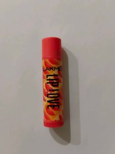 lakme lip love  balm appric