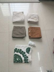 Set of Embroidered Cushion Covers