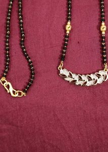 Elegant Leaf Mangalsutra
