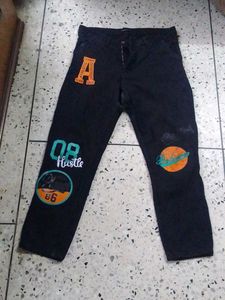 Stylish Graphic Print Pants