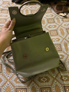 Chic Olive Green Crossbody Bag