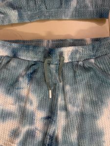 Tie-Dye Ribbed Cord Set