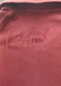 Puma Quarter Zip Polo Shirt