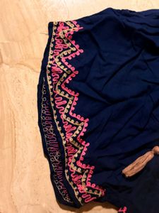 Boho Embroidered Skirt
