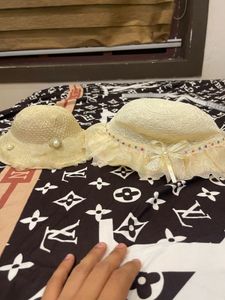 Cute Crochet Sun Hats - Set of 2