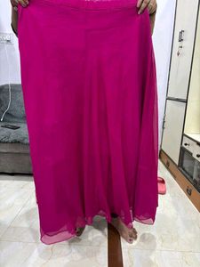 Vibrant Pink Lehenga Choli Set