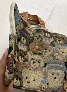 Cute Teddy Bear Laptop Bag