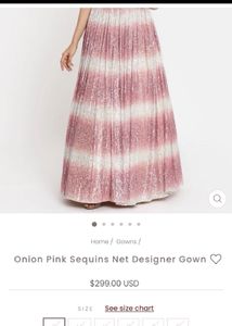 Neeru's Sequined Gown(Freebies Included)