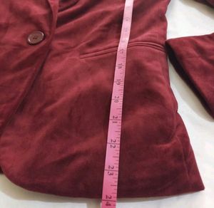 Velvet Blazer