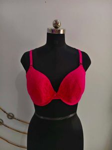 Vibrant Pink Padded Bra