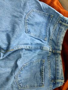 Ripped Wide Leg Jeans
