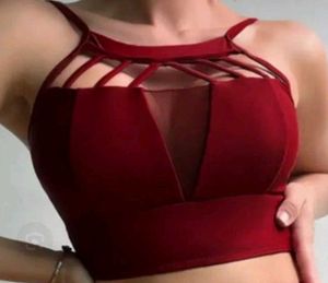 Chic Halter Neck Crop Top