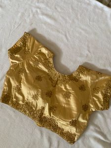 Golden Embellished Blouse