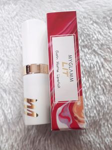 MyGlamm LIT Satin Matte Lipstick-Lust Stories (Pin