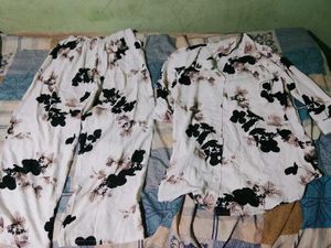 Floral Print Pajama Set