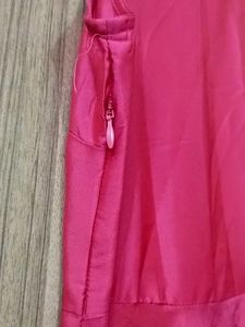 Pink Sleeveless flareyMaxi Dress