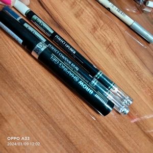 Isadora Lip Primer, Eyeliner, Brow Definer Combo