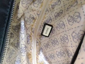 Guess Black Nylon Tote Bag