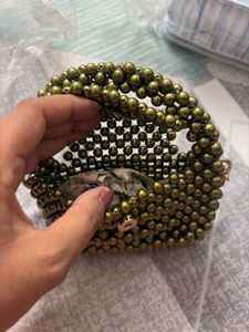 Beaded Clutch Handbag brand new