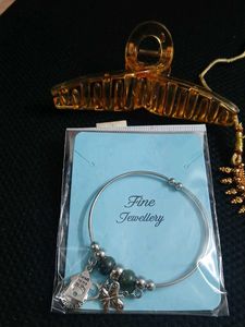 Golden Necklace and Earrings Set